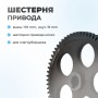 Шестерня привода колес для снегоуборщика SJ-003 (внутр. d19мм, внешн. d170мм) (ST656, 656BS, 761E, 762E, 861BS)